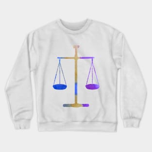 Scales of justice Crewneck Sweatshirt